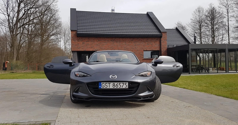 Mazda MX-5 cena 75900 przebieg: 84378, rok produkcji 2016 z Wleń małe 121